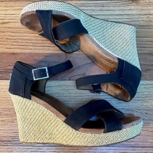 Toms Wedge Platform Sandal